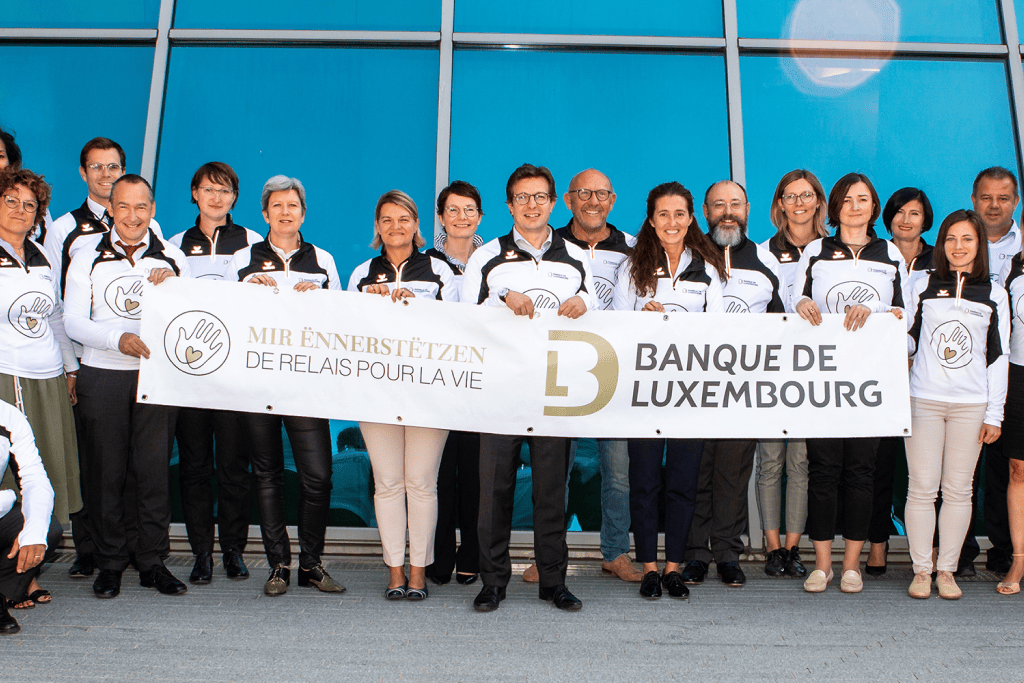 Photo d'un partenaire du relais, la banque du luxembourg