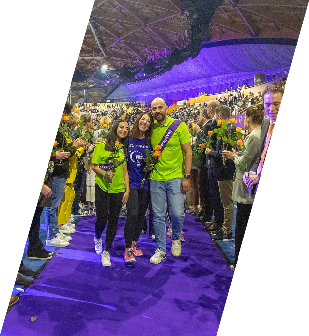 Famille avec caregiver et survivor